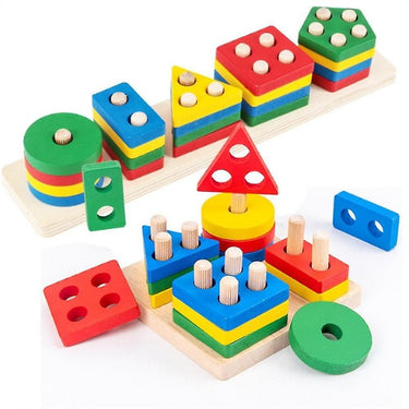 Building Blocks And Five Sets of Columns